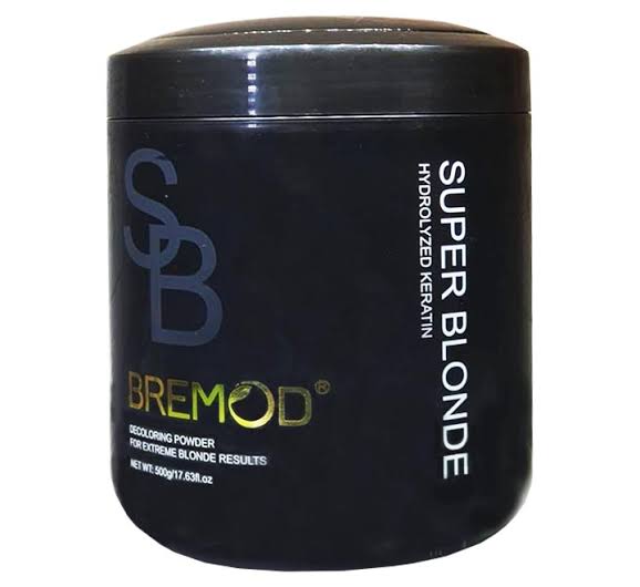 Bremod Super Blonde Decoloring Powder - Hydrolyzed Keratin Bleach Powder (500g)