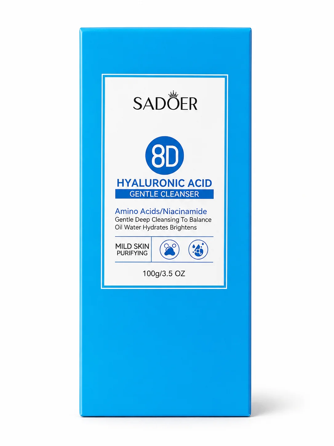 SADOER 8D Hyaluronic Acid Gentle Cleanser – (100g)