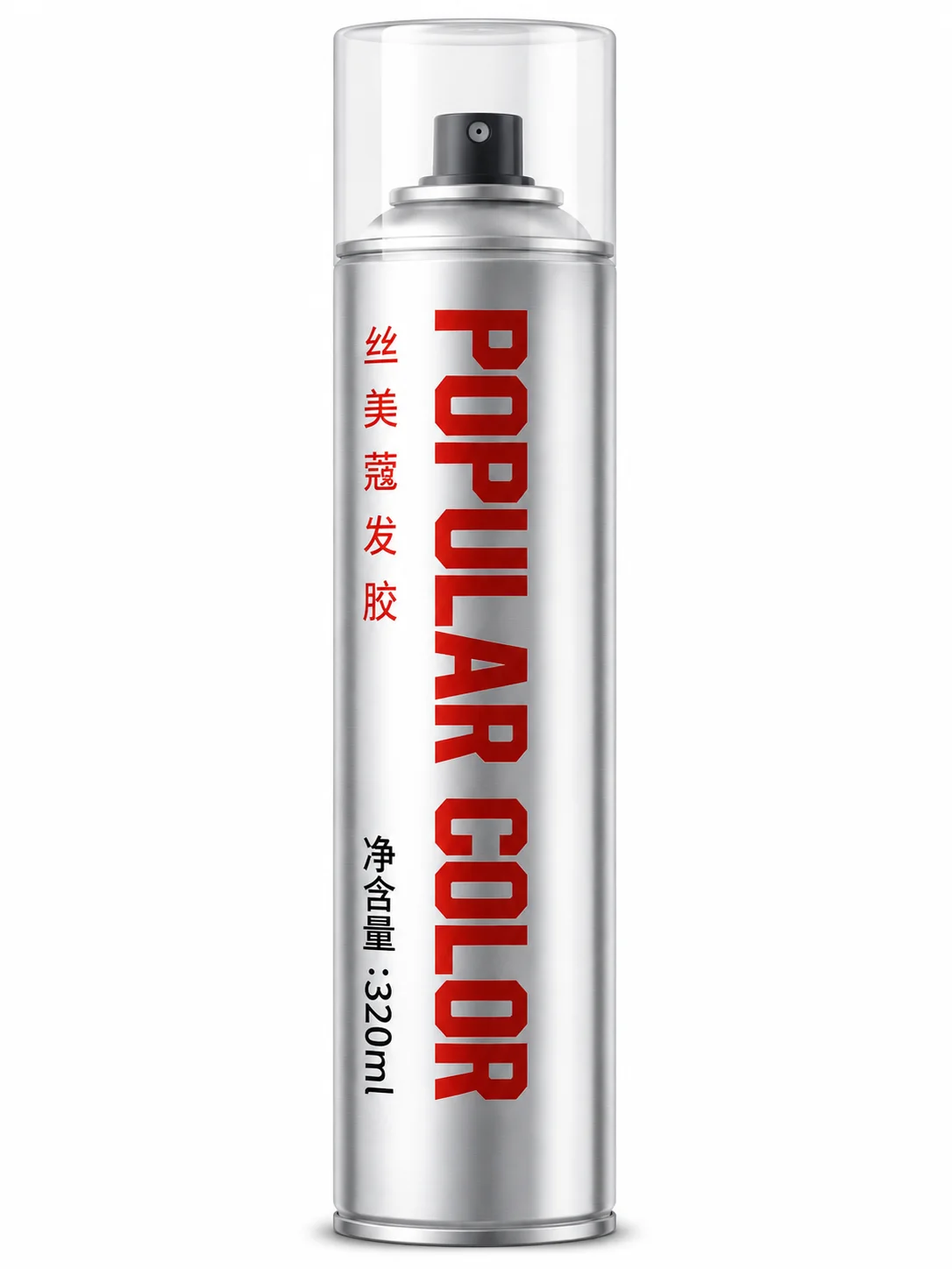Popular Color Professional Hair Spray – Strong Hold Styling Spray 320ml