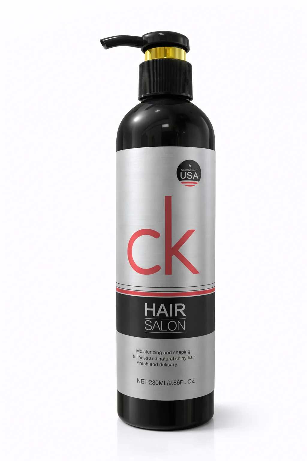 CK Hair Salon Professional Styling Gel Pump Bottle – 280ml