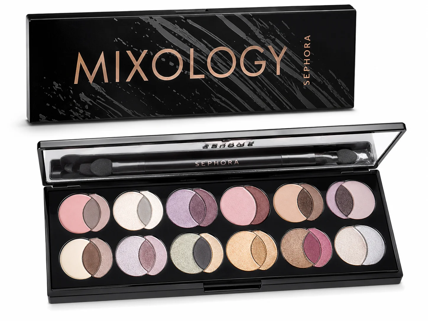 Sephora Mixology Eyeshadow Palette – Multi Color Shimmer & Matte Eye Makeup Kit