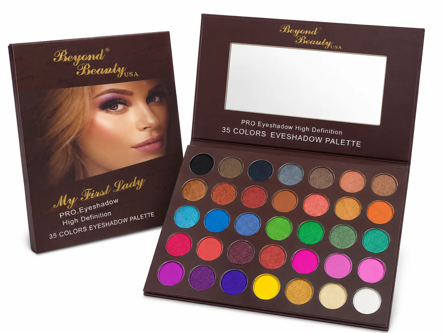 Beyond Beauty 35 Colors Professional Eyeshadow Palette