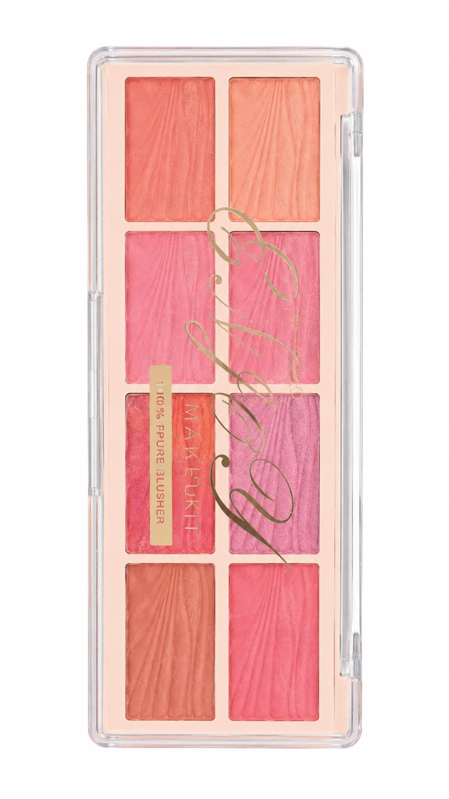 Pink Glow 8 Shade Blush Palette – Professional Face Blusher Kit