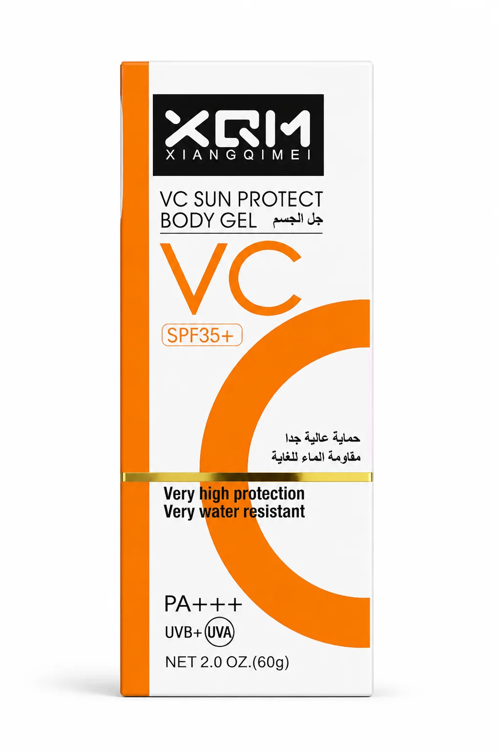 XQM Xiangqimei VC Sun Protect Body Gel SPF 35 (60g)
