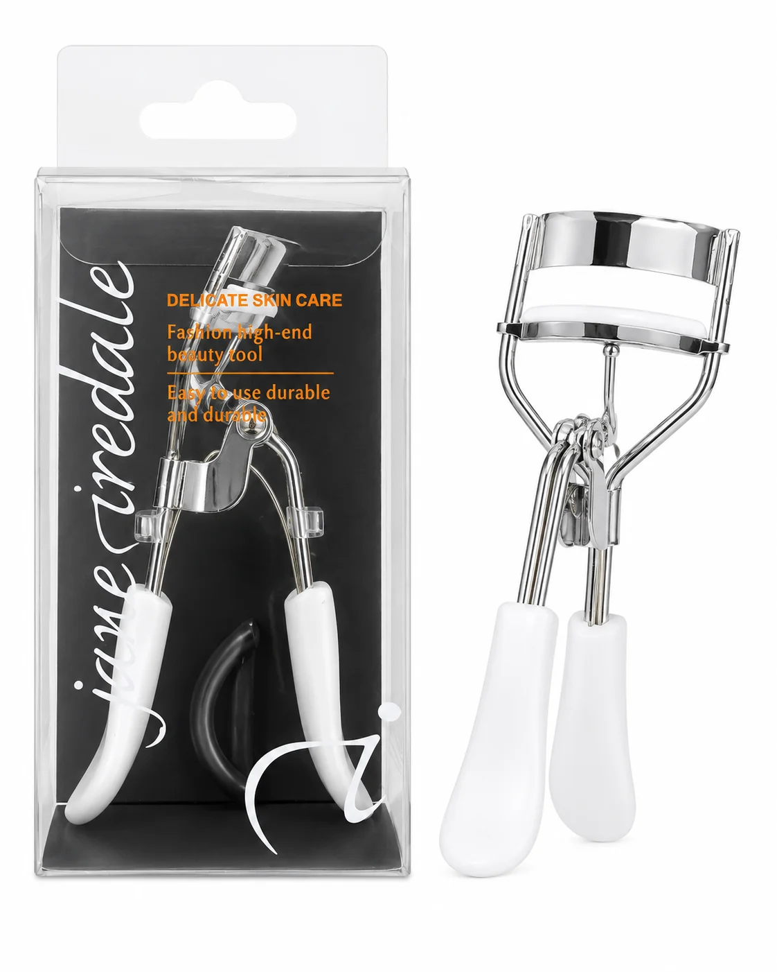 Professional Eyelash Curler – Stainless Steel Lash Curler with Soft Grip Handle