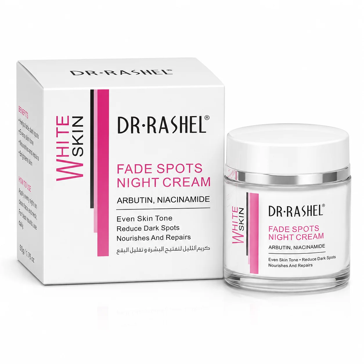 DR.RASHEL White Skin Fade Spots Night Cream – 50g