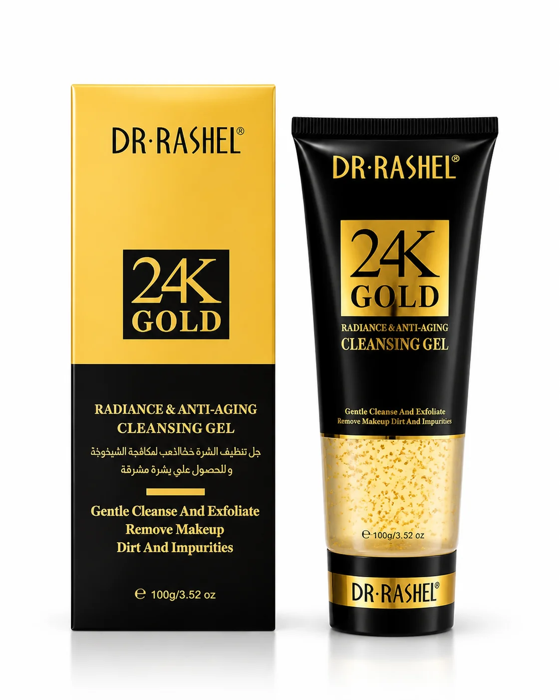 Dr. Rashel 24K Gold Radiance & Anti-Aging Cleansing Gel – 100g