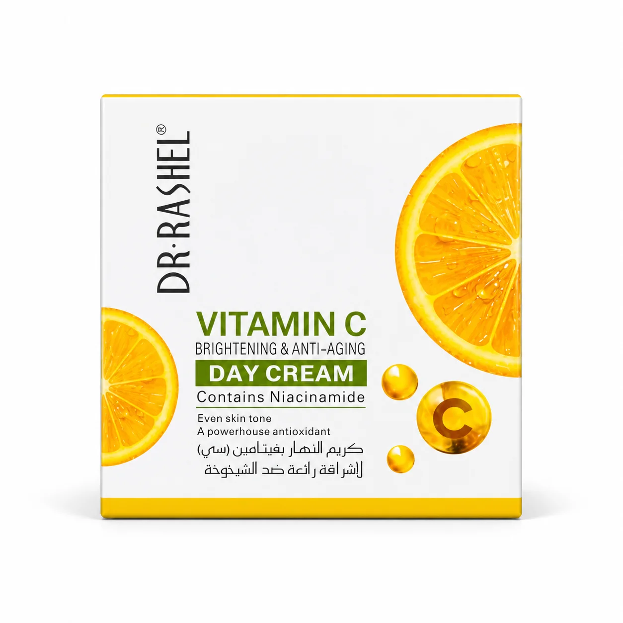Dr. Rashel Vitamin C Brightening & Anti-Aging Day Cream – With Niacinamide