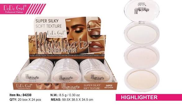 DoDo Girl Illuminate Highlighter  - 3 Glow Shades