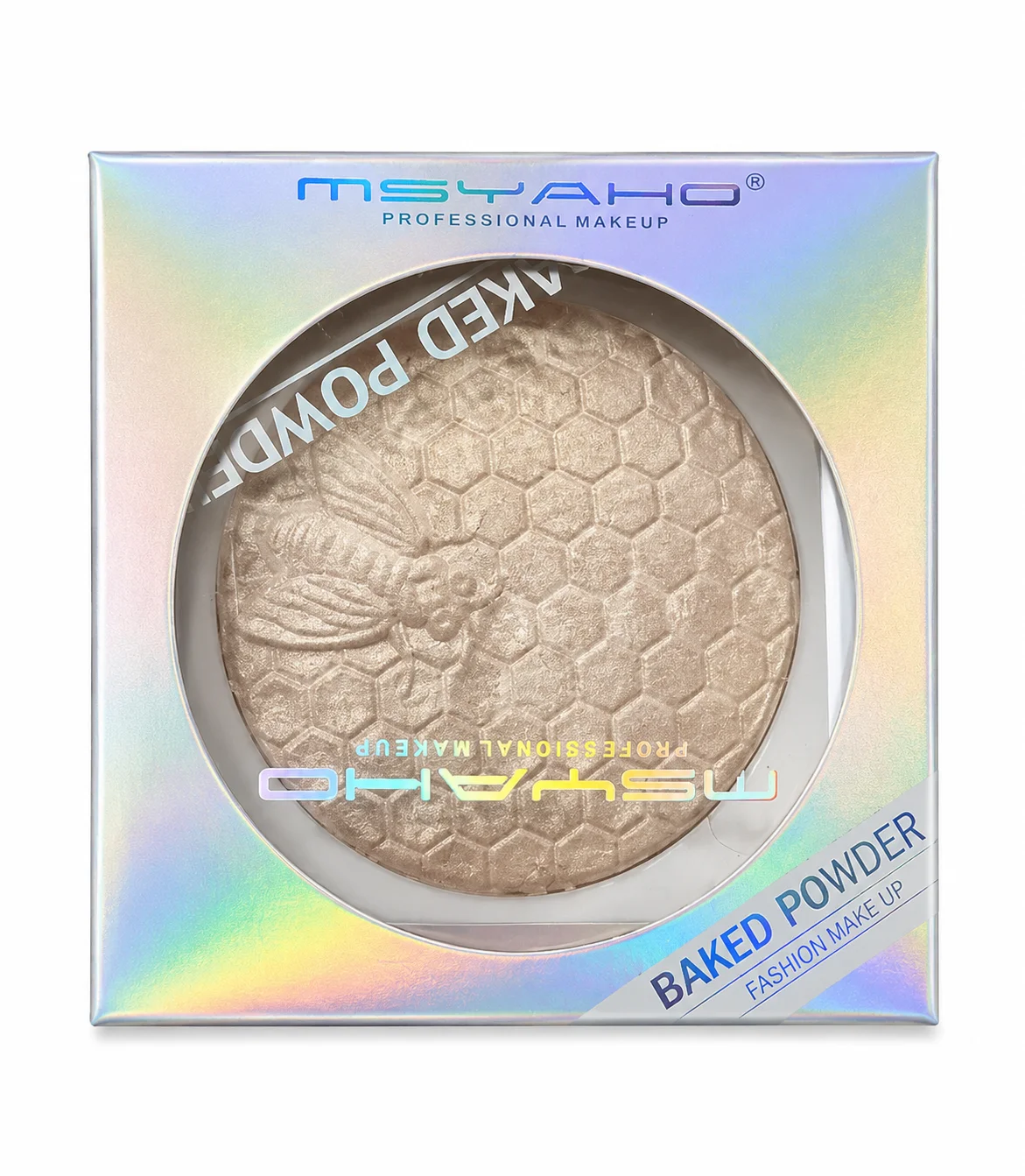 MSYAHO Baked Powder Highlighter – Professional Makeup Glow Powder