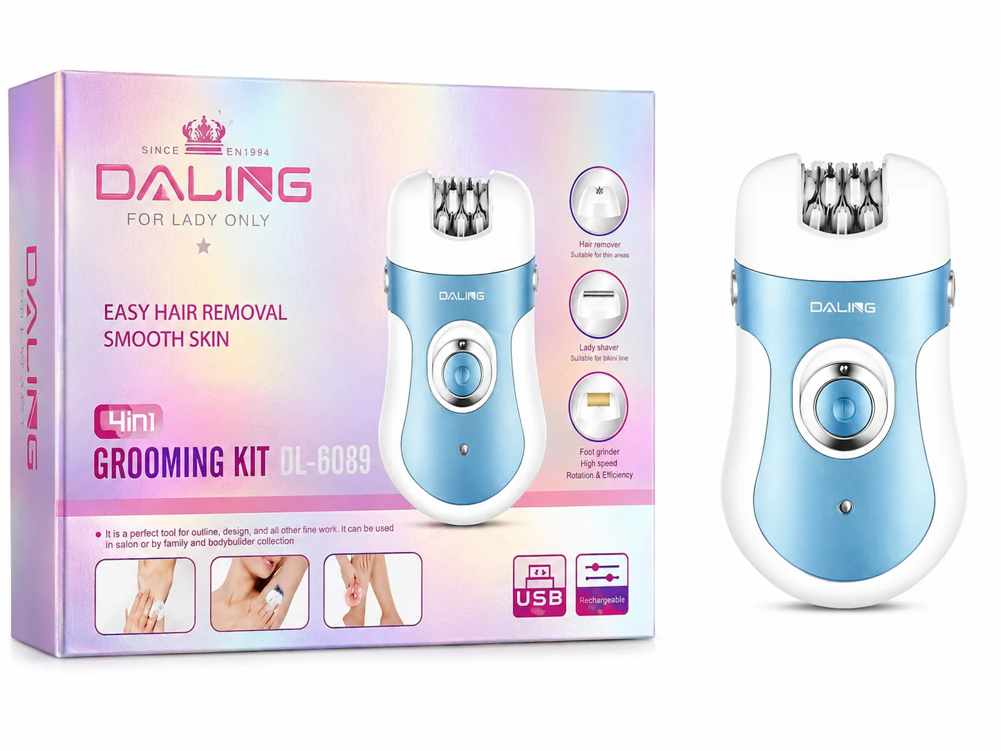 Daling 4-in-1 Grooming Kit DL-6039