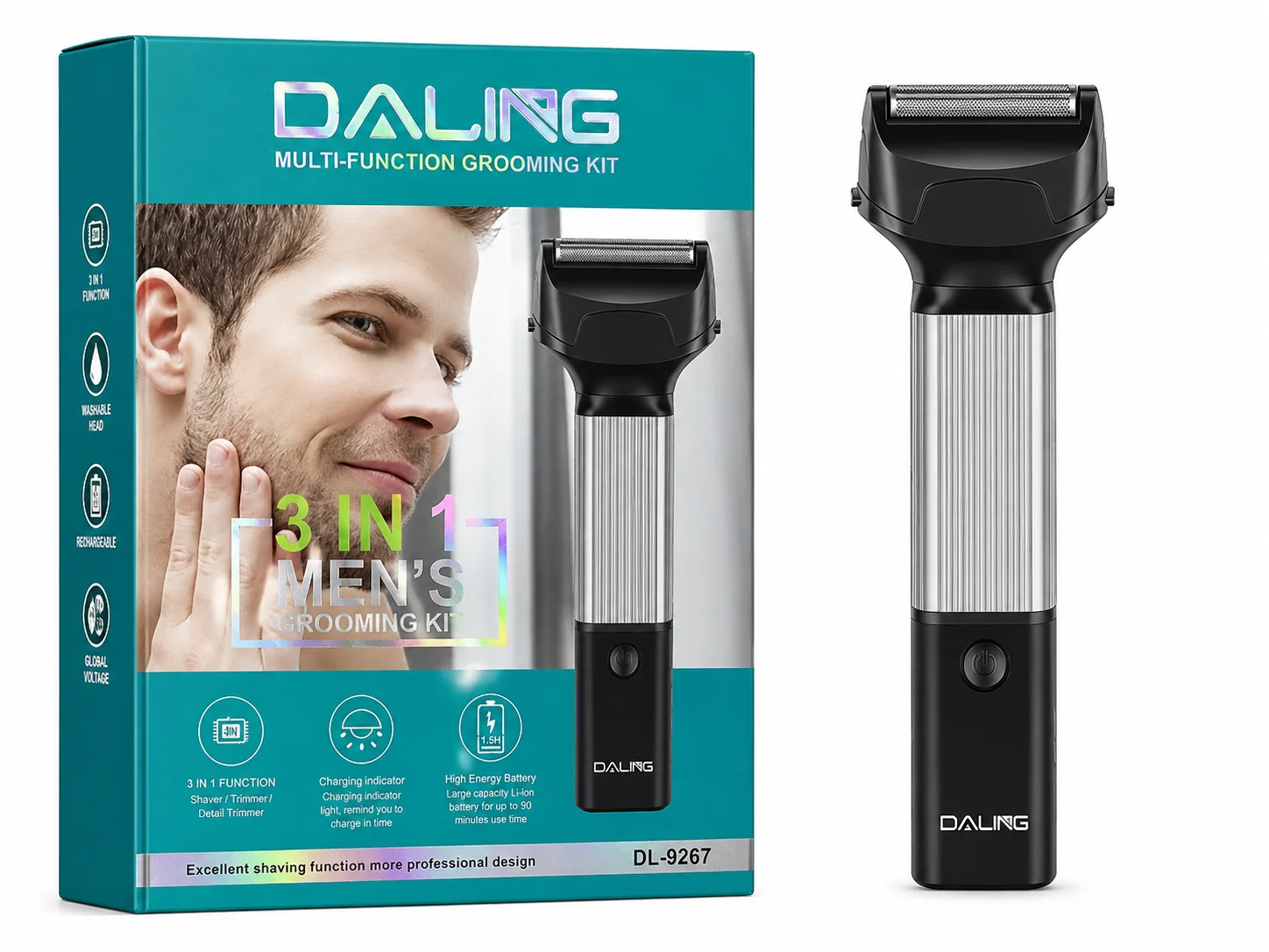 Daling DL-9267 Men’s Grooming Kit