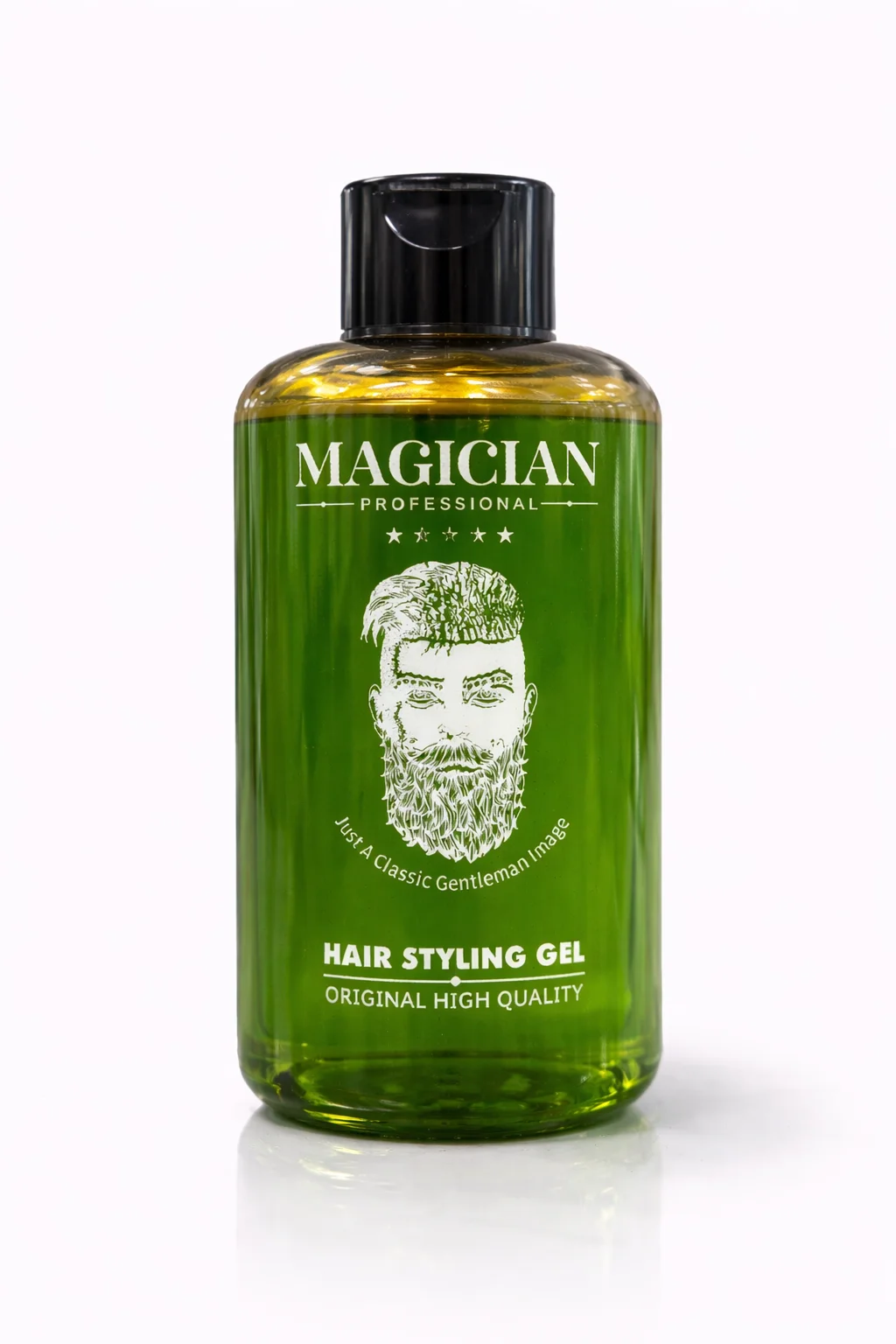 Magician Professional Hair Styling Gel – Strong Hold & Classic Finish 200ML