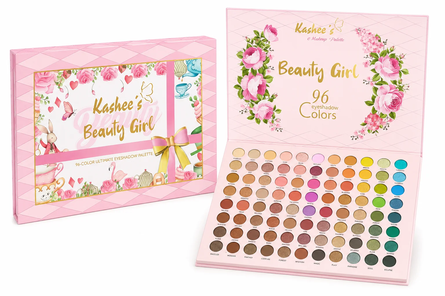 Kashee’s Beauty Girl 96 Colors Eyeshadow Palette