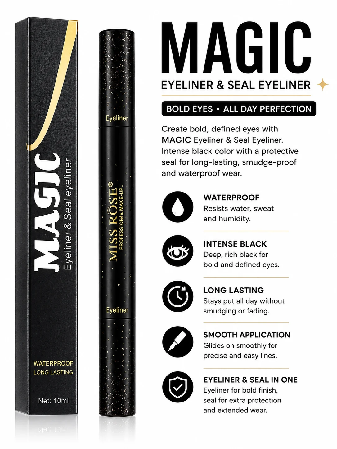 MAGIC Eyeliner & Seal Eyeliner