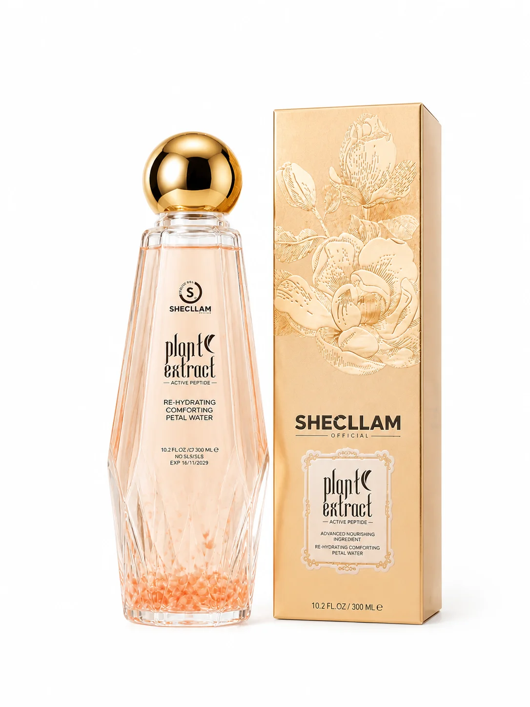 Shecllam Plant Extract Hydrating Comforting Petal Water – 300ml