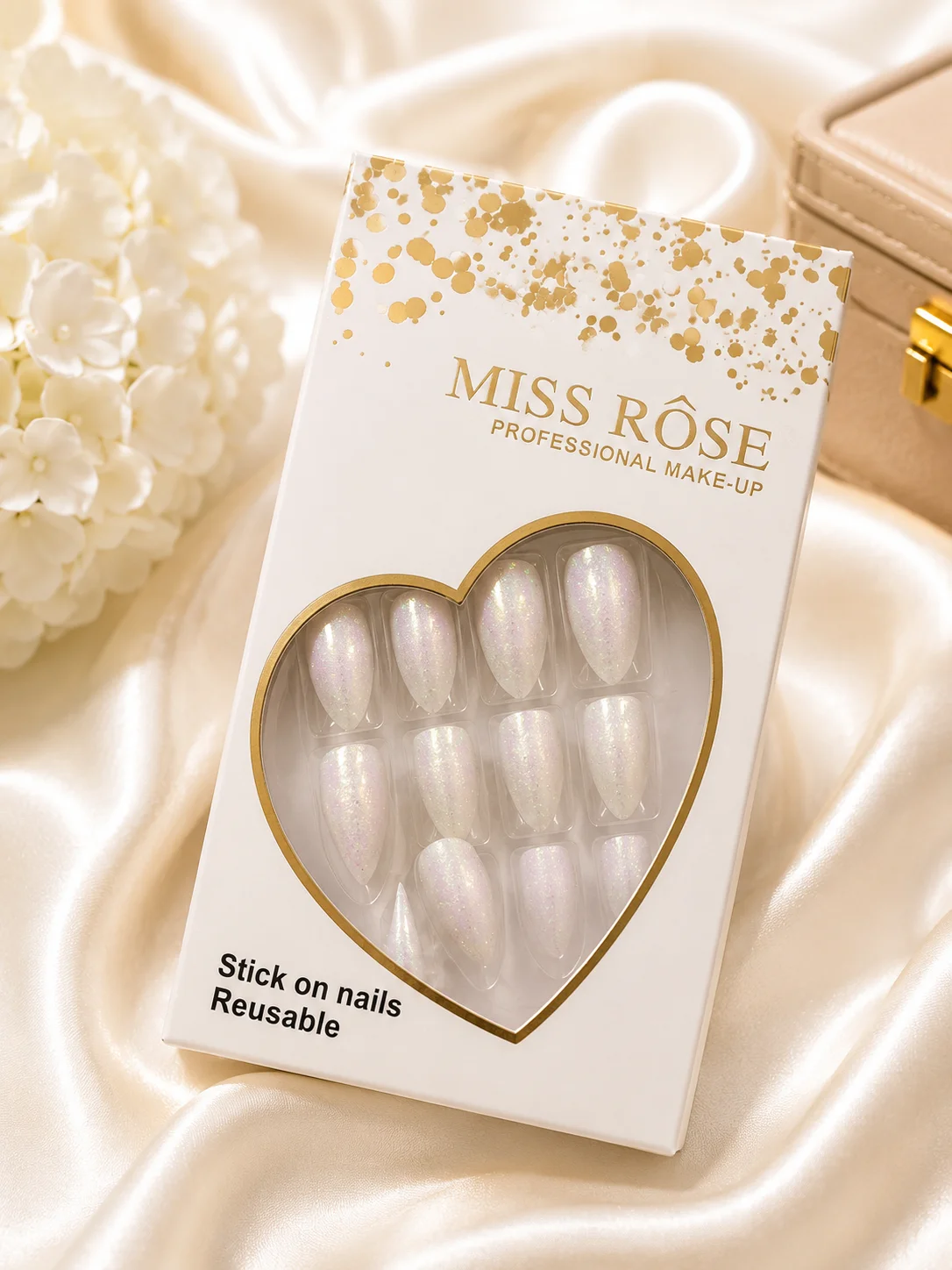 Luxury Glitter Press-On Nails Set