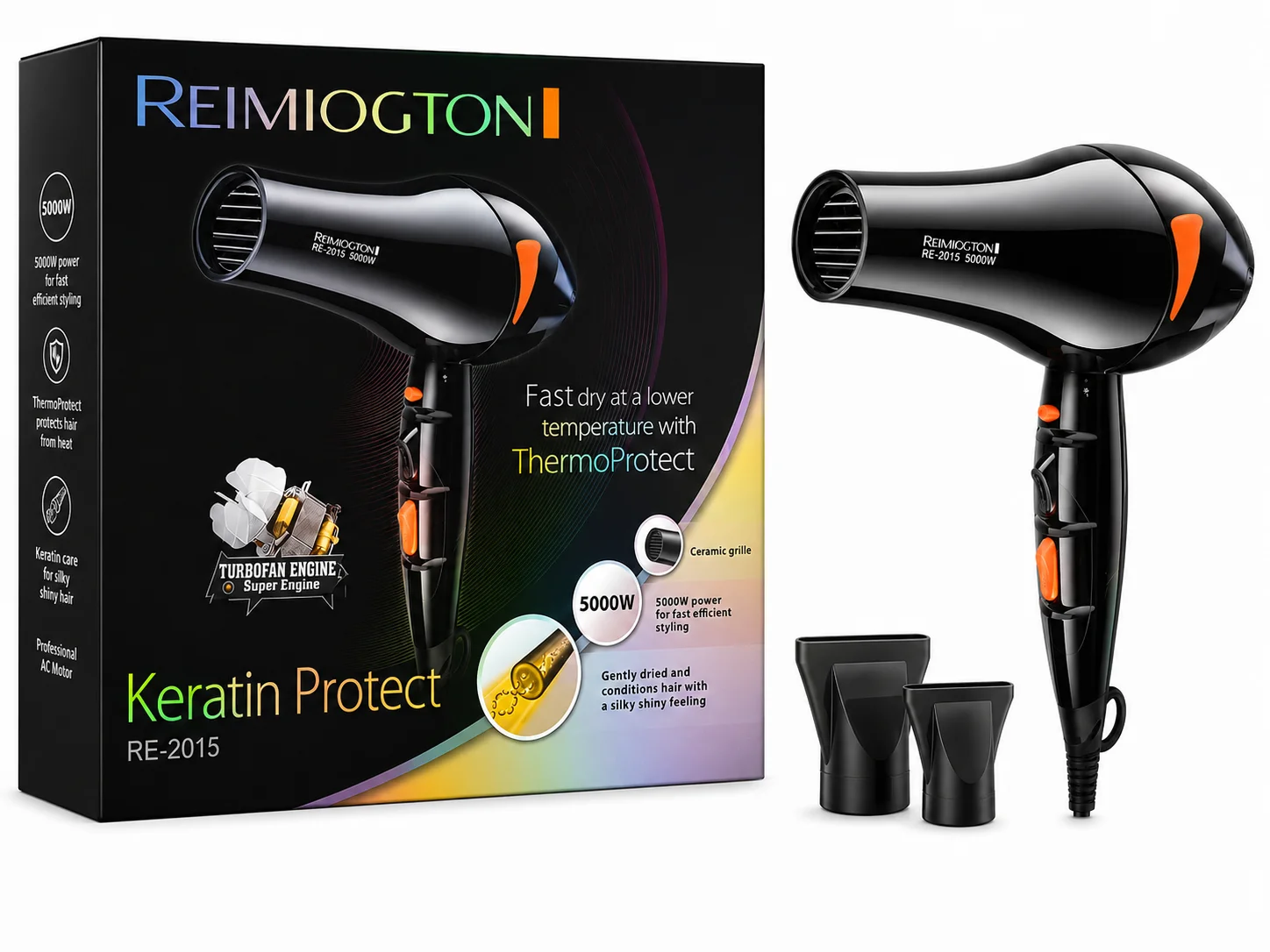 Remington RE-2015 Keratin Protect Hair Dryer
