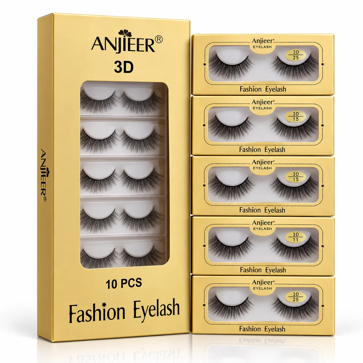 Anjieer 3D Fashion False Eyelashes