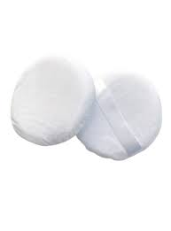 Soft Touch Round Powder Puffs with Finger Strap