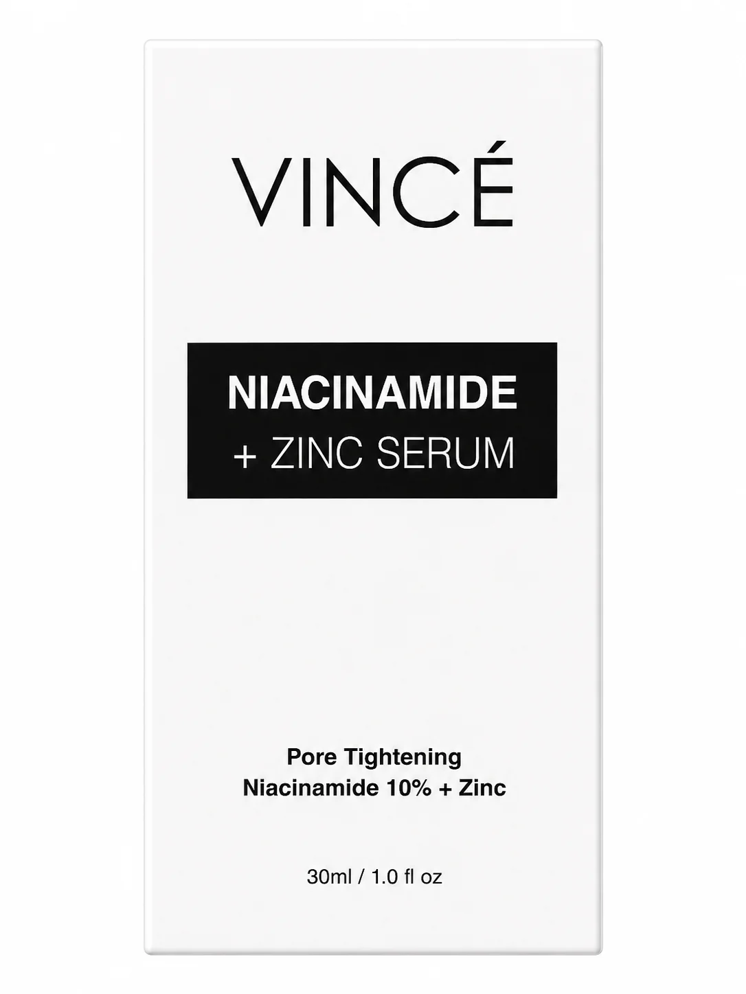 VINCÉ Niacinamide + Zinc Serum – Pore Tightening & Oil Control Serum 30ml