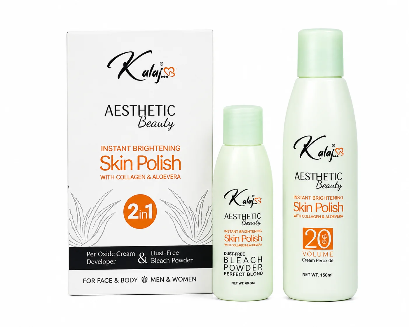 Kalaj Aesthetic Beauty Skin Polish 2 in 1