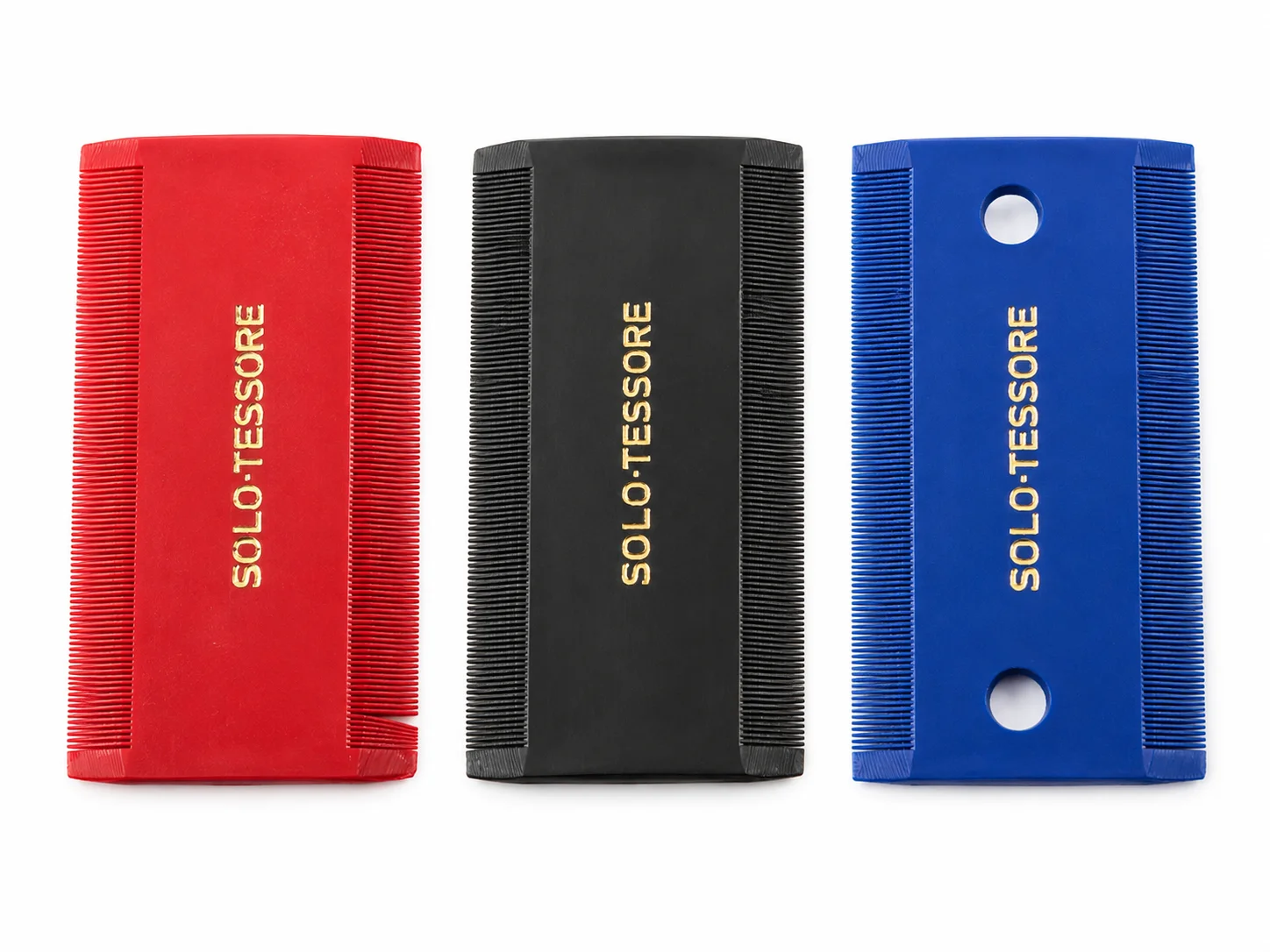 SOLO-TESSORE Professional Fine Tooth Comb Set – Hair & Lice Removal Comb