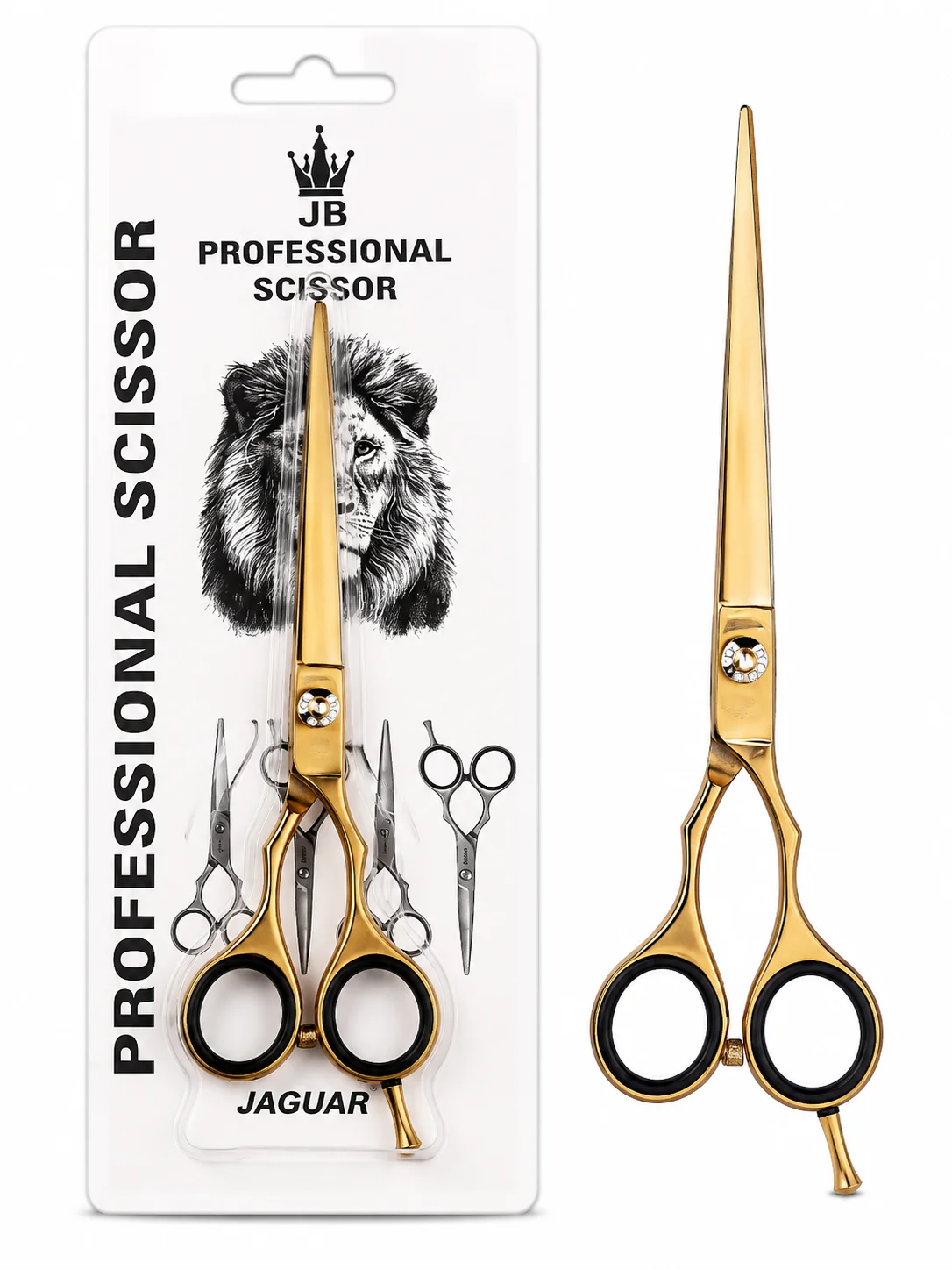 Professional Jaguar Hair Cutting Scissor – Gold Finish
