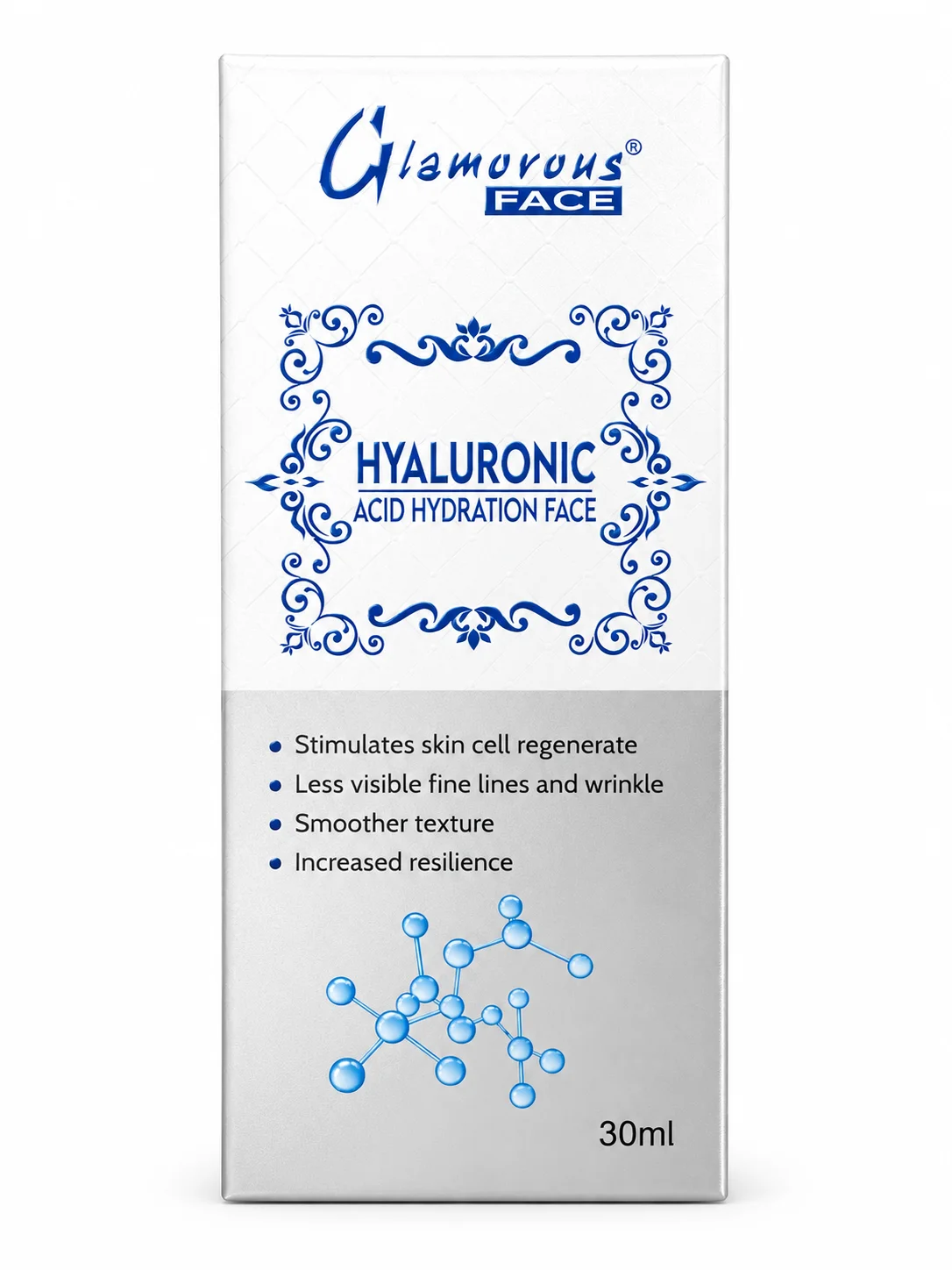 Glamorous Face Hyaluronic Acid Hydration Face Serum – 30ml
