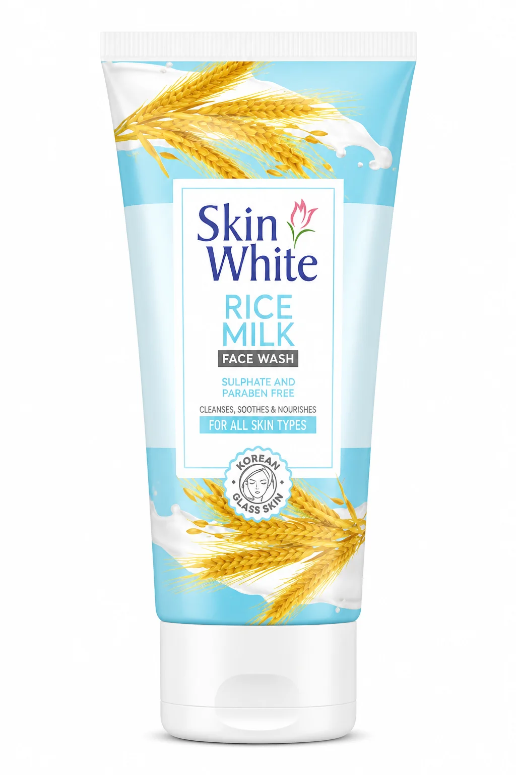 Skin White Rice Milk Face Wash – 100ml