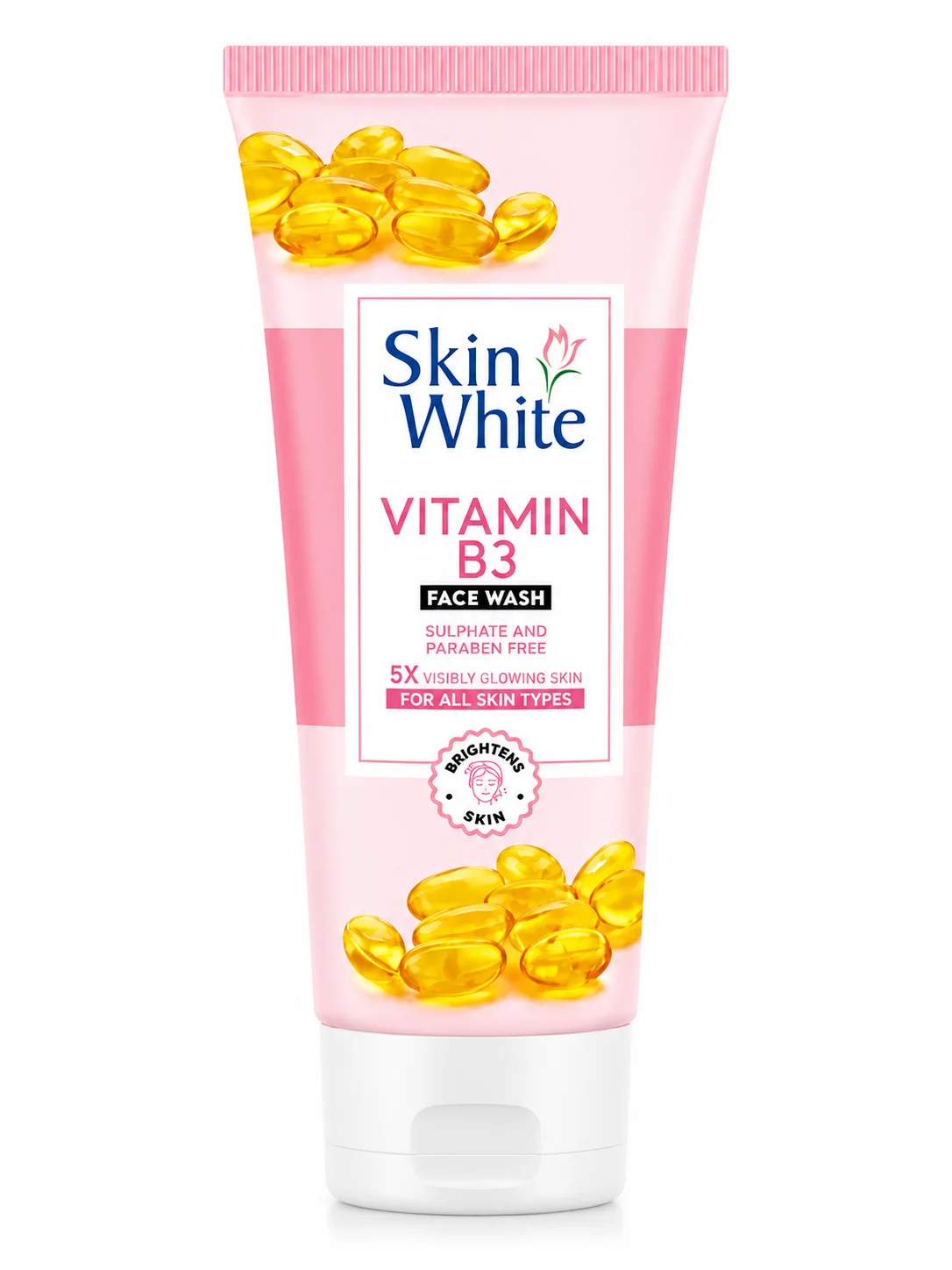 Skin White Vitamin B3 Face Wash – Brightening & Glowing Face Cleanser