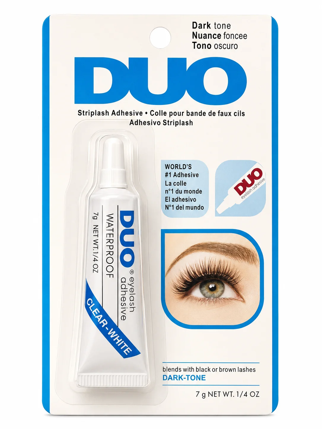 DUO Waterproof Eyelash Adhesive – Clear White Lash Glue