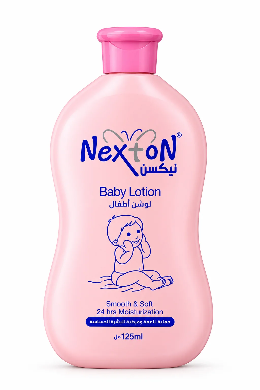 Nexton Baby Lotion – Smooth & Soft 24 Hours Moisturization – 125ml