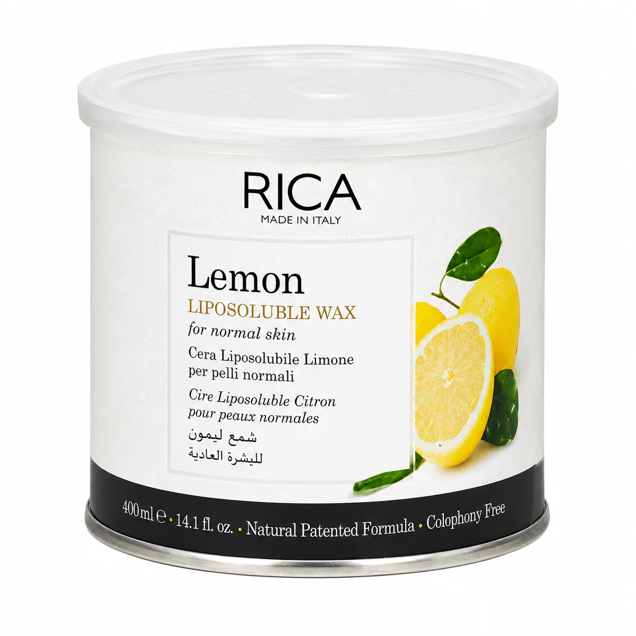 RICA Lemon Liposoluble Wax for Normal Skin – Professional Hair Removal Wax