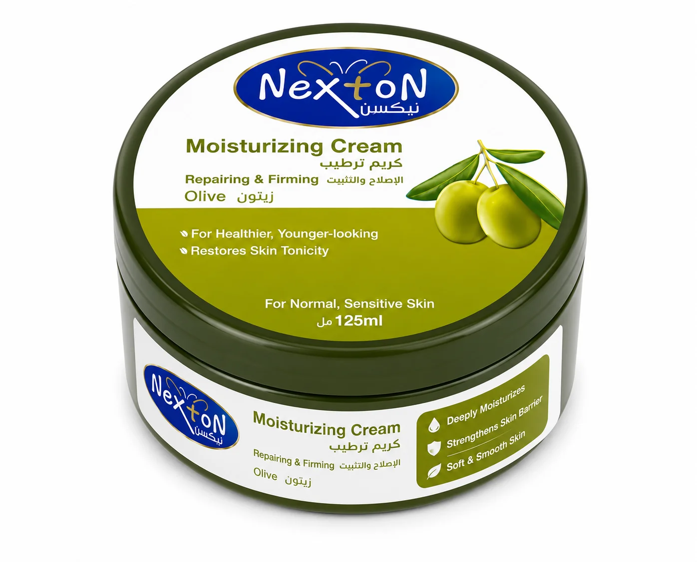 Nexton Olive Moisturizing Cream – Repairing & Firming Skin Care