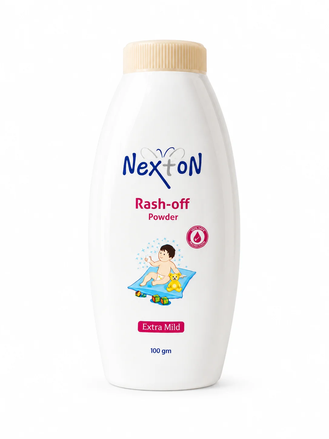 NexToN Rash-Off Powder – Extra Mild Baby Care Powder (100gm)