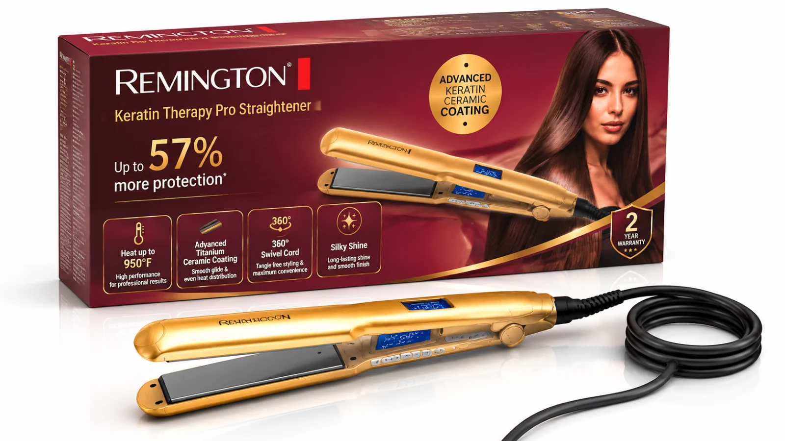Remington Keratin Therapy Pro Straightener