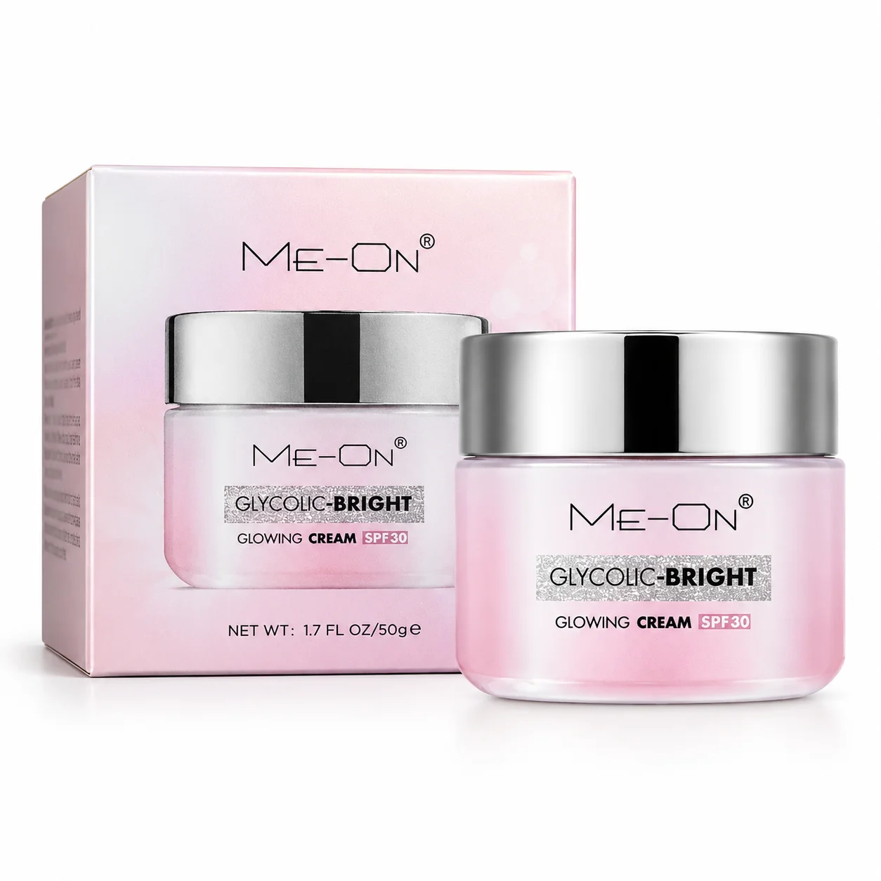 ME-ON Glycolic Bright Glowing Cream SPF 30 – Brightening Face Cream 50g