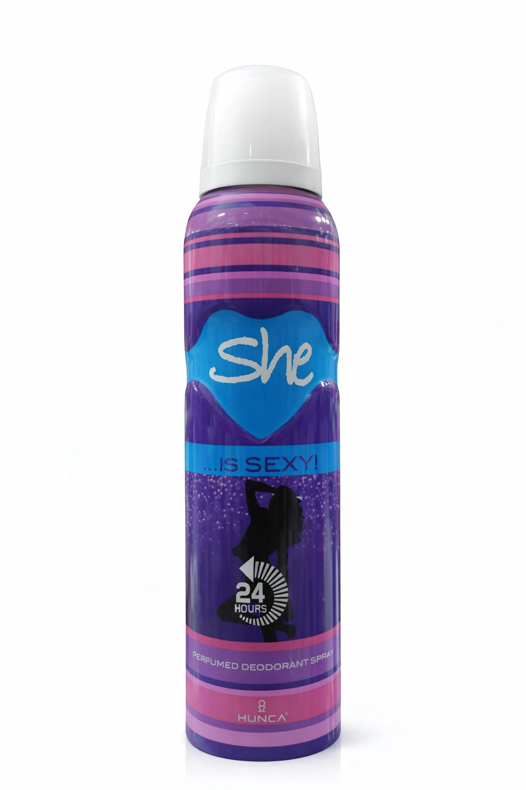 She Is Sexy Perfumed Deodorant Spray by Hunca – 24 Hours Freshness 150ML