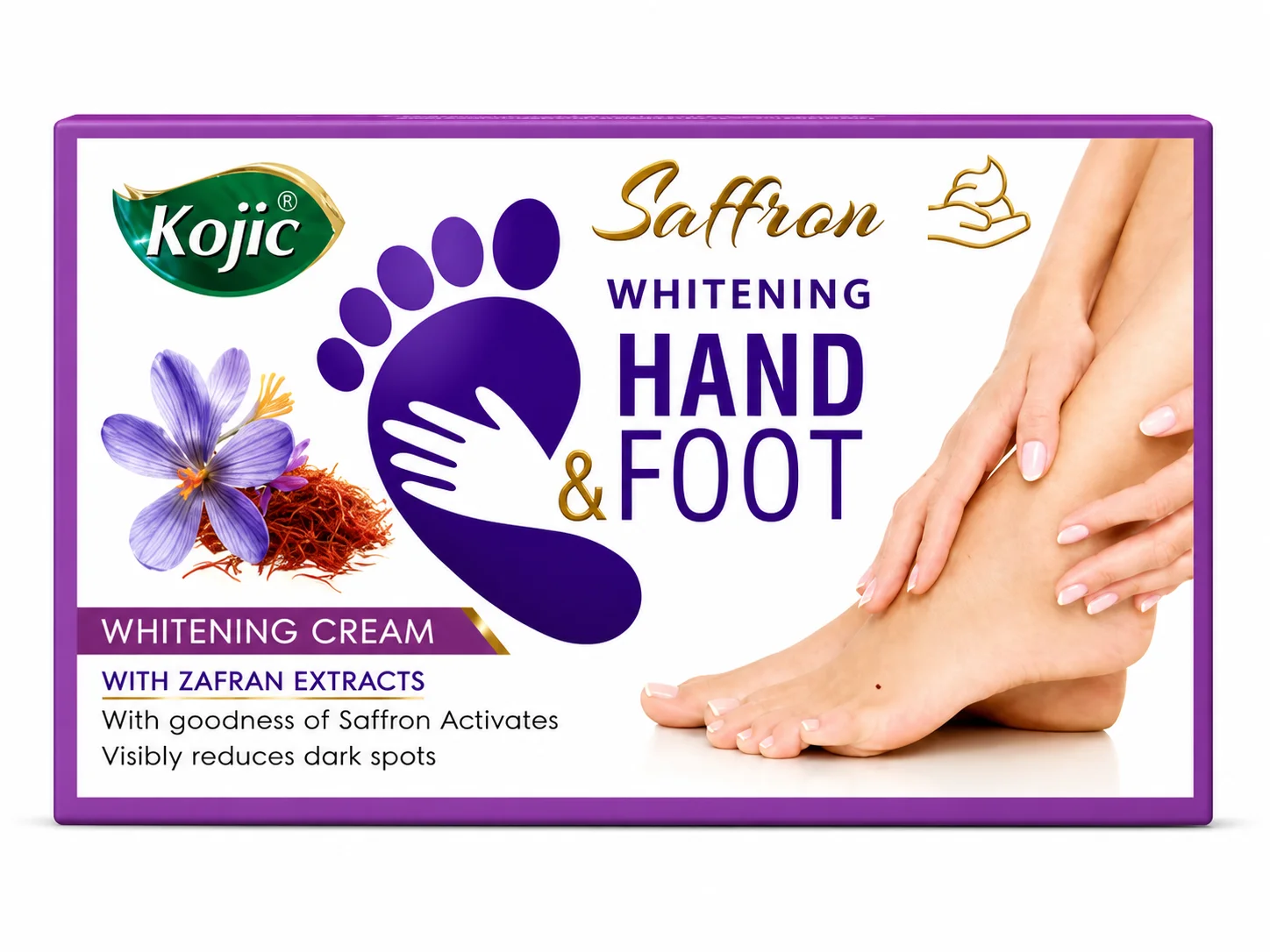 Kojic Saffron Whitening Hand & Foot Cream 150ML