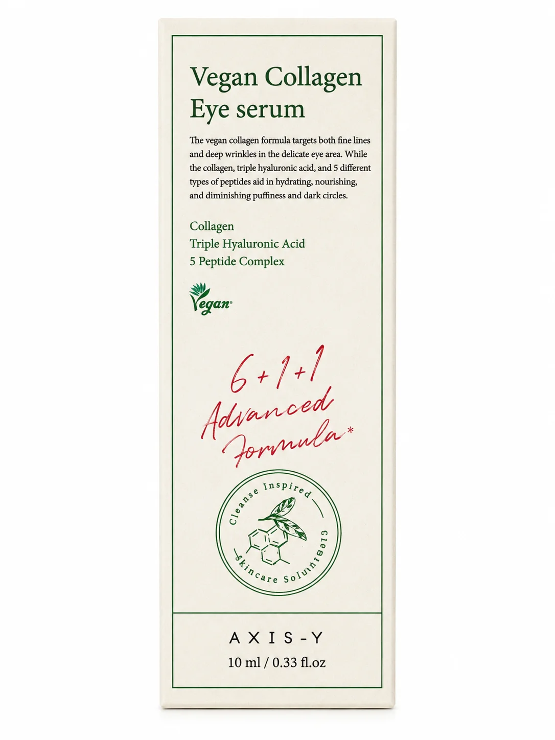 AXIS-Y Vegan Collagen Eye Serum – 10ML