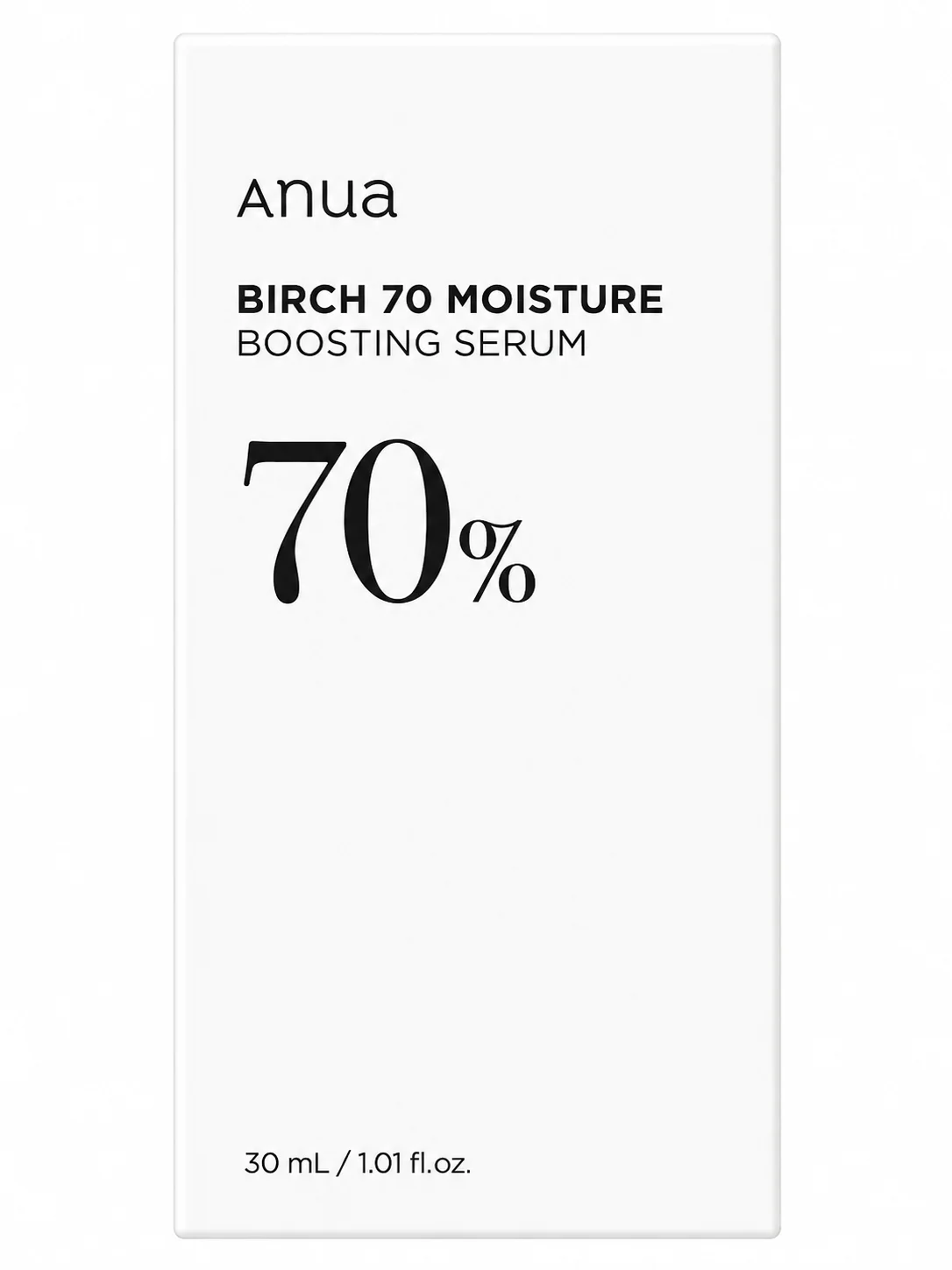 Anua Birch 70 Moisture Boosting Serum – Hydrating & Skin Barrier Care Serum 30ml