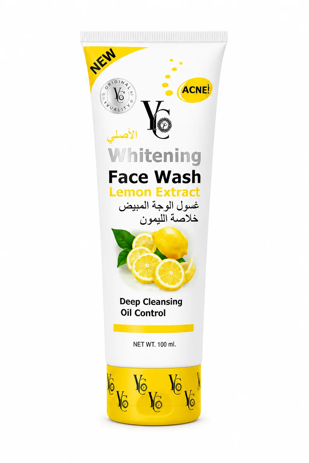 YC Whitening Face Wash with Lemon Extract – 100ml