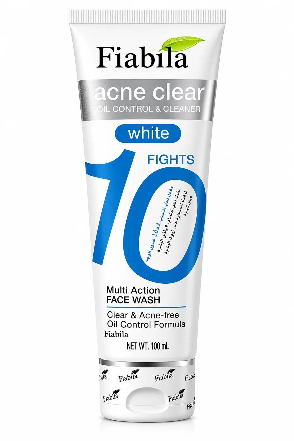 Fiabila White 10 Multi-Action Face Wash (100ml)