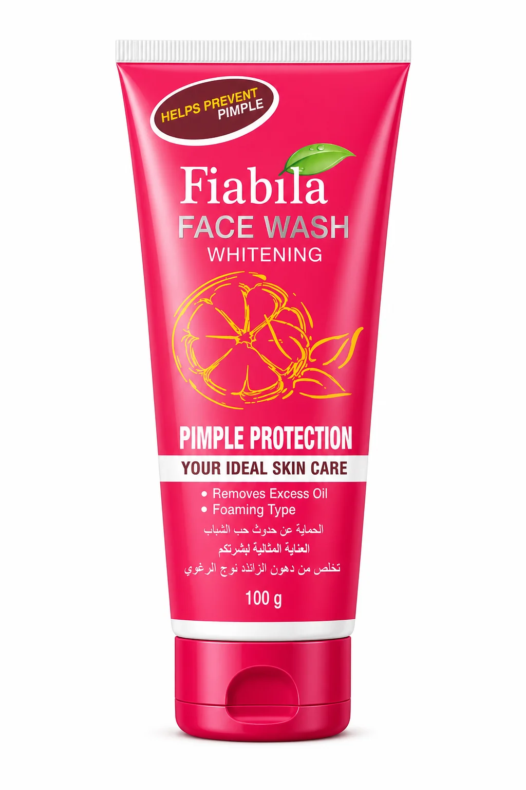 Fiabila Whitening Face Wash (100g)