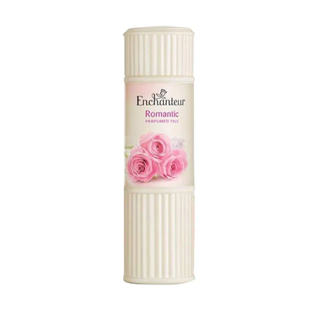 Enchanteur Romantic Perfumed Talc – 24H Long Lasting Fragrance Body Powder (100g)