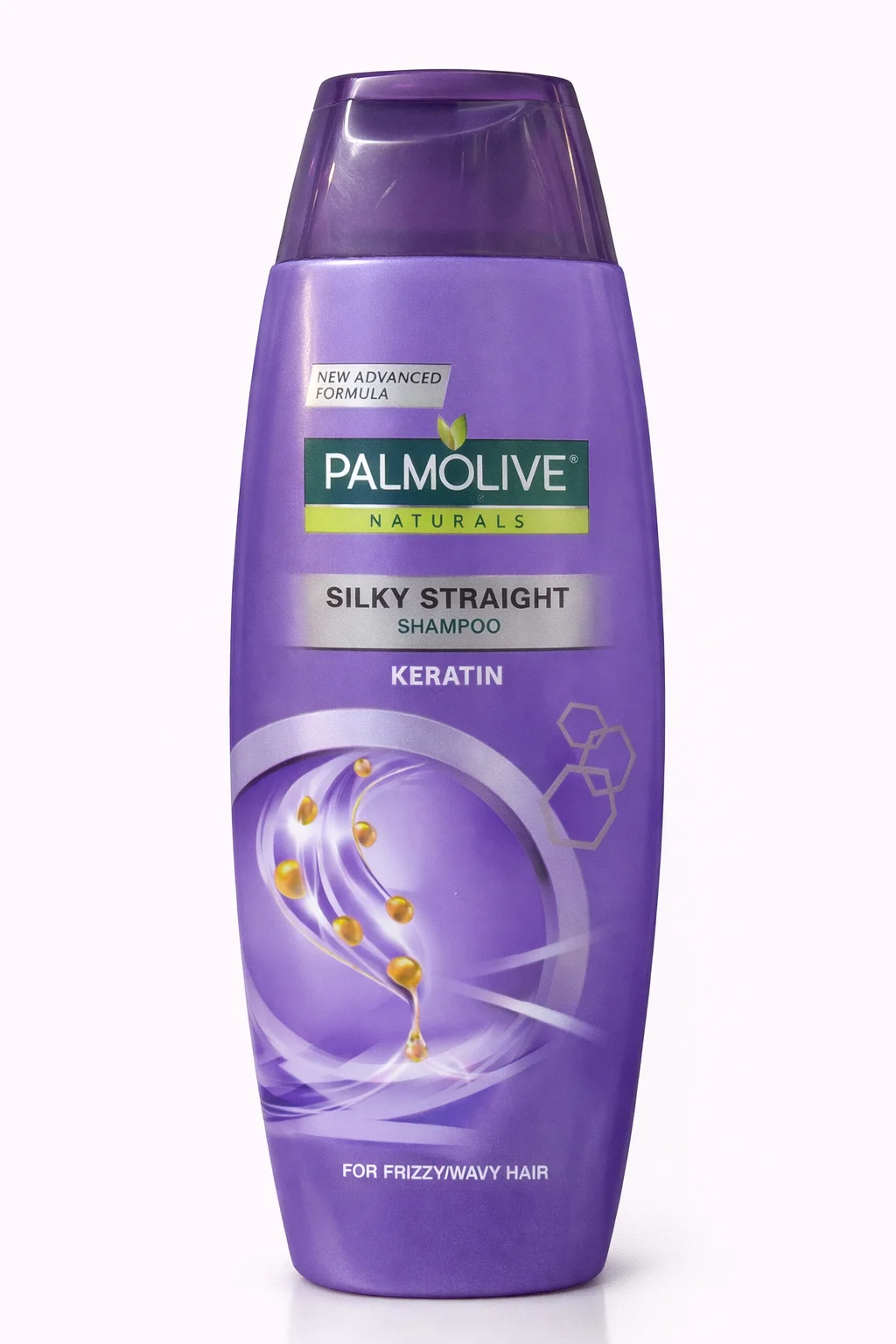 Palmolive Naturals Silky Straight Shampoo with Keratin – For Frizzy & Wavy Hair 180ML