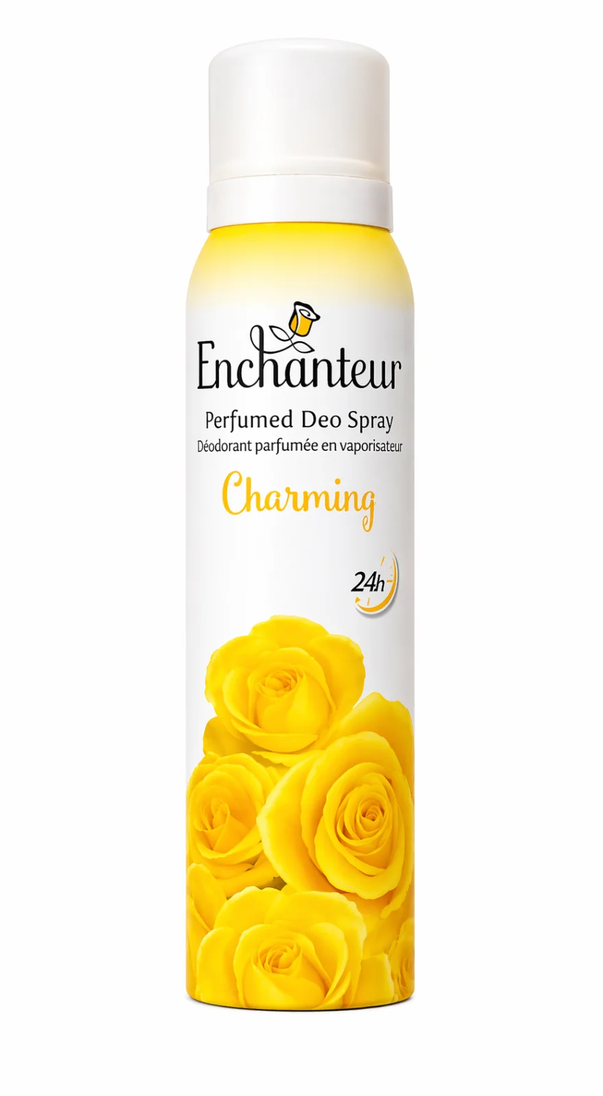 Enchanteur Charming Perfumed Deo Spray – 24H Freshness & Floral Fragrance 150ML