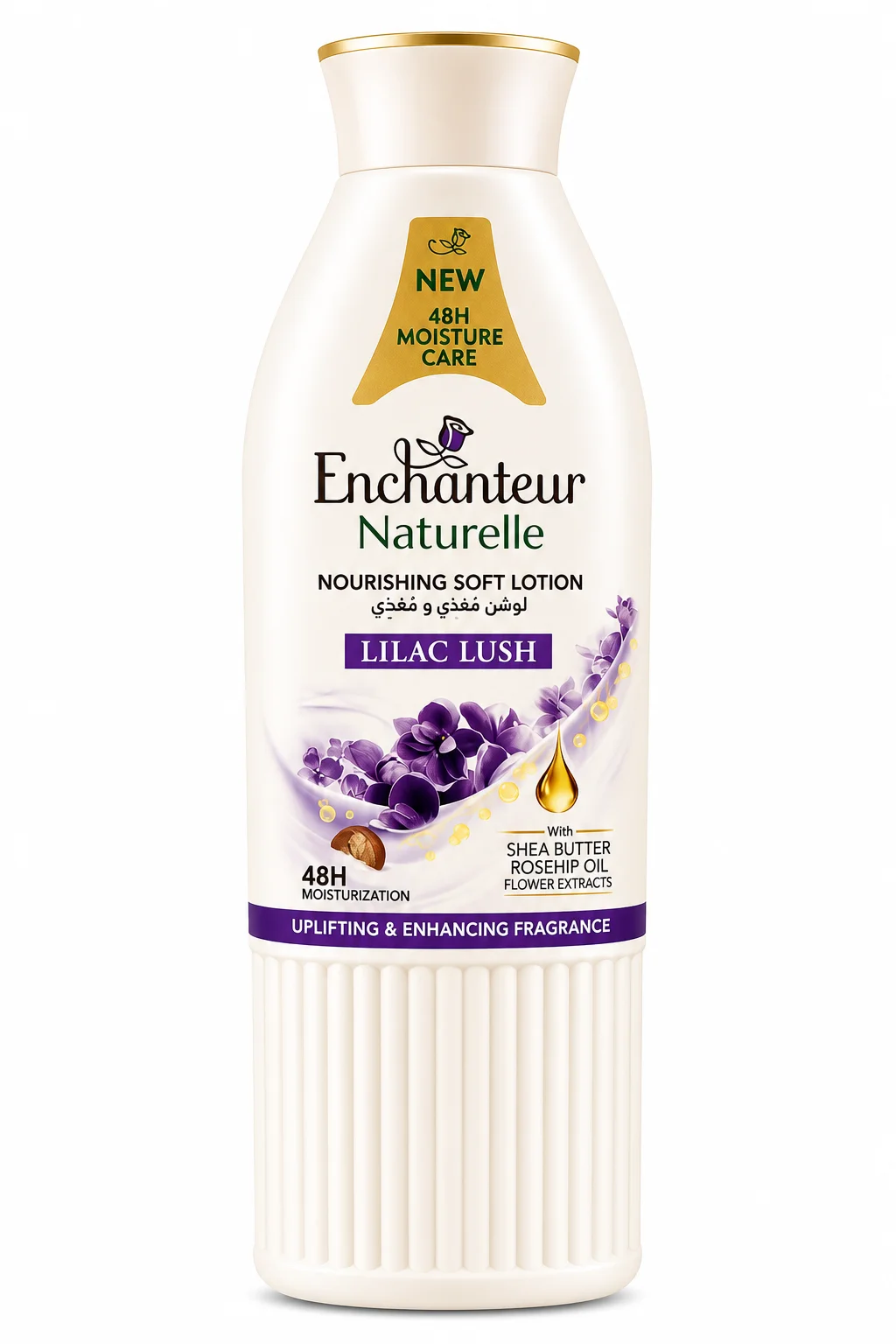 Enchanteur Naturelle Lilac Lush Nourishing Soft Lotion 250ML