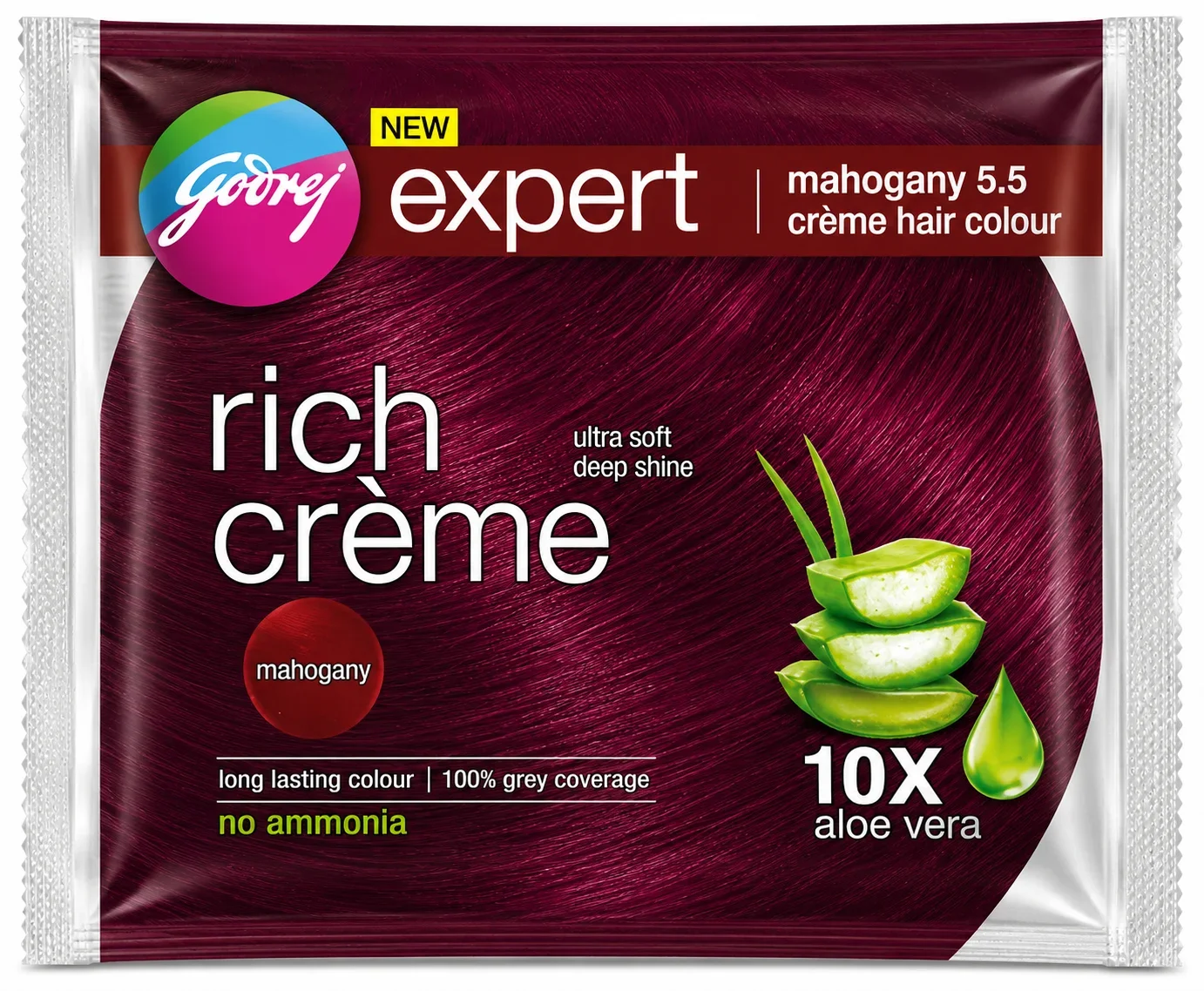 Godrej Expert Rich Crème Hair Colour – Mahogany 5.5